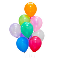 Ballons en latex Macaron en gros 12 pouces Bannière Joyeux Anniversaire Ballons Macaron pas chers Ballons en métal perlé