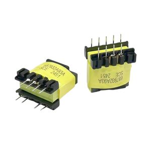 PCBマウントハードピン4 + 4垂直フェライトコア変圧器EF20高周波変圧器 - Product Image 6