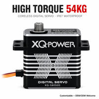 XQ-S8050D 54kg Lenkservo Wasserdichter Bürstenloser Digitaler Hochdrehmoment-Roboter-Servo OEM Großhandel 8,4V RC-Auto