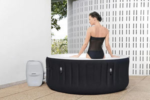 Spa Gonflable d'Extérieur avec <span class=keywords><strong>Pompe</strong></span> à Remous en PVC Incluse et Contrôle par Wi-Fi - Product Image 5