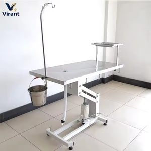 Mesa de Operaciones Veterinaria Hidráulica de Acero Inoxidable a Precio Económico para Mascotas, Mesa Médica para Animales - Product Image 1