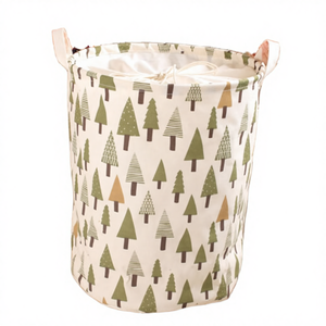 Cesto de Ropa Plegable Moderno de Gran Capacidad, Organizador de Almacenamiento de Algodón y Lino con Asa y Patas, 35x40cm, para Uso Doméstico, Venta al Por Mayor - Product Image 3