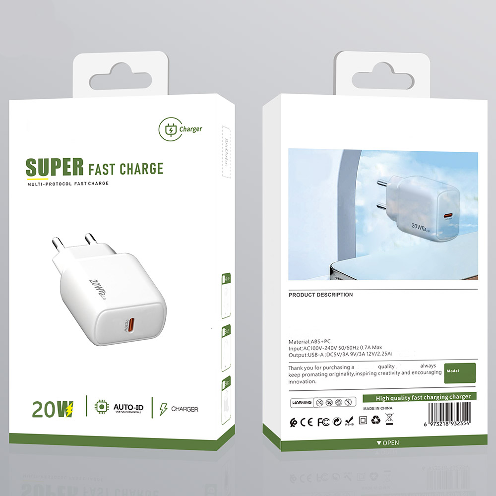 white eu charger