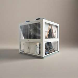 50吨高效自动节能工业螺杆式冷水机组用于型材吹塑热回收 - Product Image 2