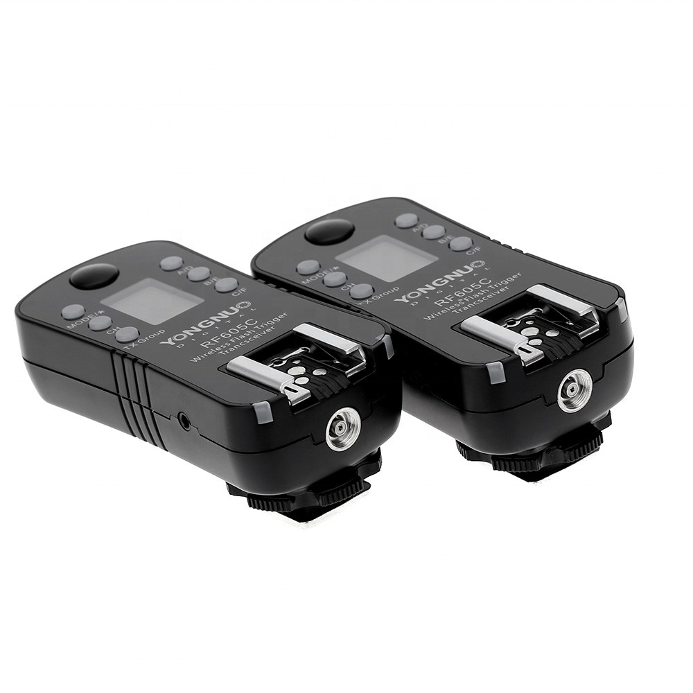 YONGNUO RF-605 2.4Gワイヤレスフラッシュトリガー、100m伝送距離