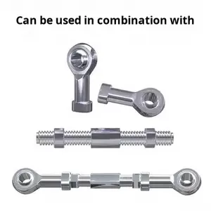 <span class=keywords><strong>Tornillo</strong></span> Bidireccional de Acero Inoxidable, Hexagonal, de Doble Cabeza, <span class=keywords><strong>Rosca</strong></span> Positiva y Negativa, <span class=keywords><strong>Izquierda</strong></span>/Derecha, <span class=keywords><strong>M6</strong></span> M8 M10-M16, Métrico - Product Image 2