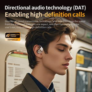 Auriculares Inalámbricos JM25 con Pantalla Táctil, Gancho para <span class=keywords><strong>la</strong></span> Oreja, Traducción <span class=keywords><strong>por</strong></span> IA Opcional, Reducción de Ruido, Auriculares Deportivos Bluetooth - Product Image 3