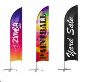 Quảng cáo ngoài trời biểu ngữ đứng tùy chỉnh in logo Polyester cực cờ, biểu ngữ & Hiển thị phụ kiện - Product Image 6