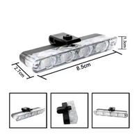 4-in-1 drahtlose Fernbedienung 12V Fahrzeug gitter Gitter montage Blitz Notfall warnleuchte Blau Blinklicht Stoßstange