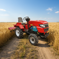 Nouveau design, tracteur multifonctionnel agricole à deux roues motrices de 35 chevaux, certifié CE, pour l'excavation de terres