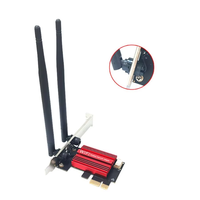 Adaptateur Réseau Sans Fil en Gros pour Usine, Dongle WiFi USB3.0 Intégré PCI-E Certifié FCC pour Ordinateur Portable Windows 10/11