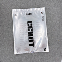Sacs Mylar personnalisés pour vêtements imprimés, pochettes d'emballage thermoscellables en feuille d'aluminium avec fermeture éclair, anti-odeur, sacs Mylar Plug Cali