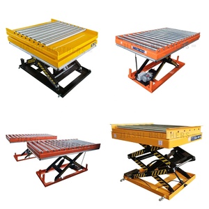 As vendas completas certificadas apoiam o fixo bonde hidráulico Scissor a plataforma de levantamento com os pés do levantamento do motor - Product Image 2