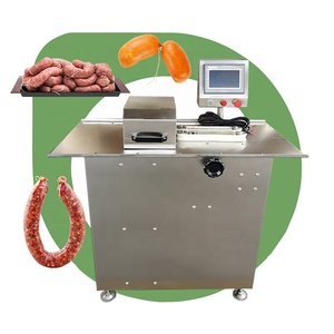 Atadora de Salchichas Industrial Automática, Cortadora de Eslabones, Atadora de Nudos, Máquina <span class=keywords><strong>para</strong></span> Atar Chorizo con Atador - Product Image 1