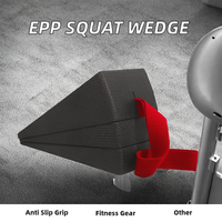 EPP Squat Wedge Block Calf Stretcher Multi-Functional Slant Board Non-Slip Foot Stretching Incline Wedge Home Gym Weightlifting