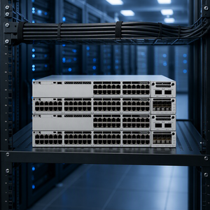 C9300X-48TX-E Nouveau commutateur modulaire d'uplinks de données uniquement 48 ports MGig de la série 9300X, original - Product Image 1