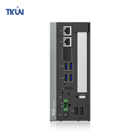 Computadora Industrial Integrada TKUN PC 6412 con Windows 10, Mini PC IPC 9-36V XC9016-A2 en Stock, 4GB/8GB/16GB/32GB RAM, 128GB SSD