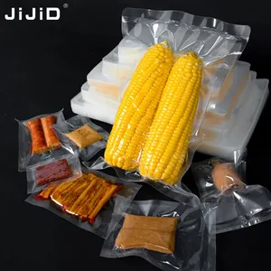 JiJiD yüksek sıcaklığa dayanıklı otoklavlanabilir kese gıda vakum naylon plastik saklama çantası dondurulmuş gıda ambalaj çantası
