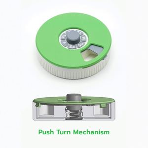 Nuevo Producto: Mecanismo de Empuje y Giro para el Hogar, Dispensador de Pastillas Creativo con Rotación - Product Image 4