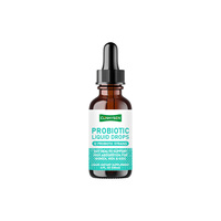 Gouttes liquides probiotiques OEM ODM avec 12 souches probiotiques pour soutenir la santé intestinale, une absorption élevée, l'équilibre digestif, le confort et l'immunité