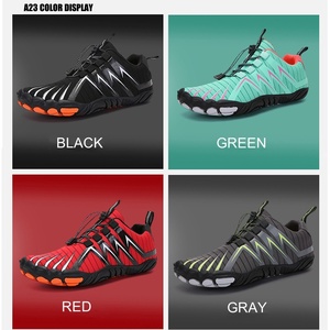 Unisex <span class=keywords><strong>montaña</strong></span> al aire libre Fitness caminar Deporte Zapatos cómodos antideslizantes duraderos escalada senderismo <span class=keywords><strong>botas</strong></span> hombres impermeable - Product Image 3