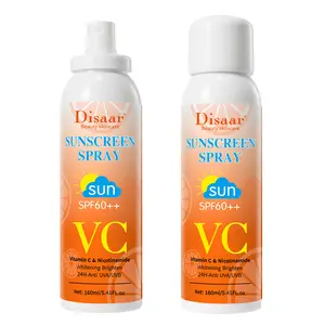 Atacado brilho do sol protetor solar-160ml Niacinamide Whitening Sunscreen Spray. Waterproof UV protection body sunscreen