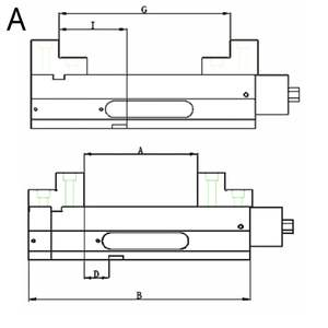 Высокоточный двойной порок силы с механизмом анти-подъема для фрезерования и шлифования - Product Image 4