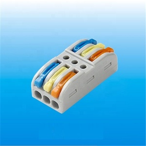 موصل أسلاك KV313 بذراع تثبيت، طرف توصيل 3 مداخل و3 مخارج، كتل توصيل أسلاك سريعة - Product Image 4