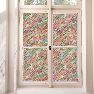 <span class=keywords><strong>Película</strong></span> de vidriera personalizada, pegatinas de ventana decorativas y de privacidad para ventana y puerta - Product Image 4