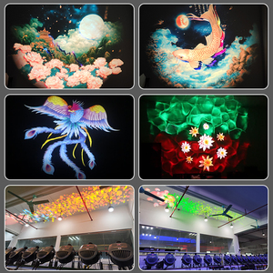 Ngoài Trời Gobo Chiếu 150W Quảng Cáo Chiếu Xoay LED Không Thấm Nước Ip65 Logo Gobo Chiếu Ánh Sáng - Product Image 3