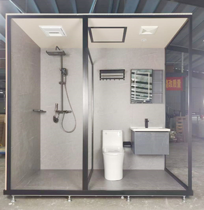 Vente chaude : Unité de salle de bain modulaire portable complète et intégrée, avec séparation sec-humide, toilettes et lavabo - Product Image 2