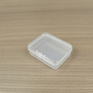 Transparent Plastic Storage <b>Box</b> Rectangle 5X3.9X1.5Cm Covered Jewelry <b>Box</b> <b>Small</b> Parts <b>Packaging</b> - Product Image 4