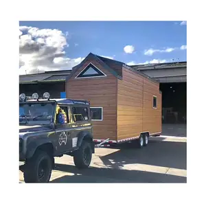 USA Standard Top-Qualität kleine modulare mobile Tiny Homes auf Rädern Made in China