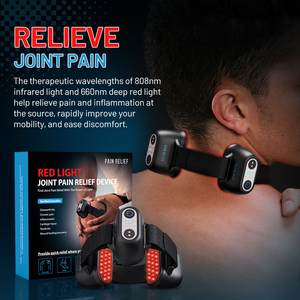 Parche para Aliviar el Dolor Muscular y Articular Más Vendido con Terapia Láser Infrarroja de Luz Roja de 650/808nm |   Dispositivo de Fisioterapia Infrarroja - Product Image 6