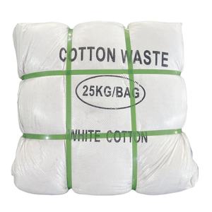 공장 판매 섬유 면사 25kg 베일 원사 폐기물 재활용 강력한 오일 흡수 및 오염 제거 기능 - Product Image 6