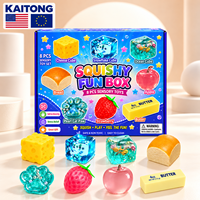KAITONG Coffret Cadeau de 8 Jouets Sensoriels Assortis avec Formes Alimentaires et Cubes Océaniques pour Détaillants en Ligne de Jouets – Jouets à Presser et à Boudoter