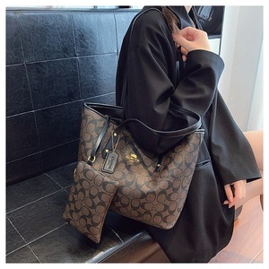 Bolsa de Mano Grande para Mujer, <span class=keywords><strong>Bolso</strong></span> de Mano Simple para el Trabajo, Bolsa de Compras de <span class=keywords><strong>Cuero</strong></span> PU de Alta Calidad para Damas - Product Image 3