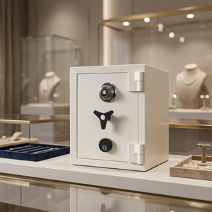 Large Capacity Safe <b>Box</b> for Jewelry and Valuables AX-081 - Product Image 1