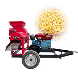 Trilladora automática multifuncional de maíz, máquina desgranadora de maíz diésel, desgranadora de maíz, trilladora y desgranadora de maíz - Product Image 1