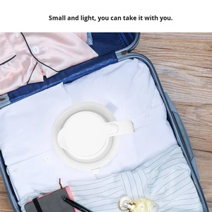 Hervidor Eléctrico Plegable <span class=keywords><strong>de</strong></span> Silicona <span class=keywords><strong>de</strong></span> 1.2L, Hervidor Portátil <span class=keywords><strong>de</strong></span> Viaje con Apagado Automático, No Tóxico, Seguro para Bebés, Fácil <span class=keywords><strong>de</strong></span> Plegar - Product Image 4