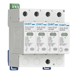 Chint NU6-IIG Loại 2 T2 Lớp II Chnt Bảo Vệ Tăng 40kA 65kA 100kA 2P 4P 275V 320V 385V 460V Sét Bảo Vệ Tăng - Product Image 2