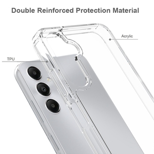 Gran oferta transparente a prueba de golpes TPU duro PC funda protectora para teléfono para Samsung Galaxy A05s A05 A04 <span class=keywords><strong>A03</strong></span> - Product Image 4