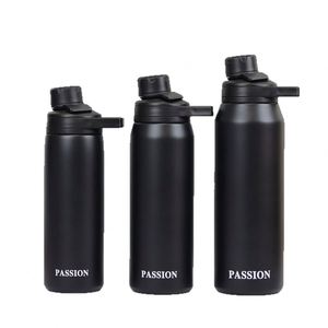 Factory Cost Customized Logo Sports Gym Insulated Tumbler Water <b>Bottle</b> Double Wall Stainless Steel Vacuum Flask 600/750/1000ML - Product Image 1