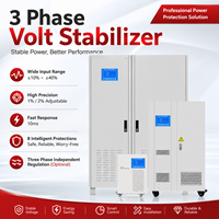 Estabilizador de Voltaje Automático Trifásico de 380V 400V 415V 480V, 40KVA 75KVA 80KVA para Uso Industrial y Comercial