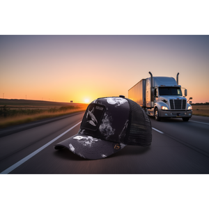 Cappello Trucker Bonnie in Tessuto a Rete, Regolabile, 6 Pannelli, Casual, Traspirante, Impermeabile, con Stampa Sublimatica e Applicazione sul Pannello Frontale - Product Image 2