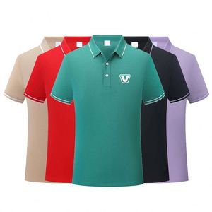 Polo de golf unisexe, tailles mixtes, 100% coton, broderie personnalisée, uniforme, séchage rapide, respirant, polo de sport - Product Image 3