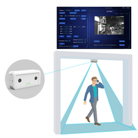 Compteur de personnes binoculaire 3D à double objectif WiFi pour l'analyse du trafic en magasin, dispositif de comptage de visiteurs en temps réel