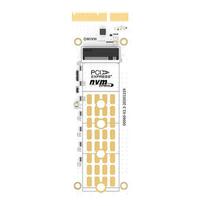 Tersedia <span class=keywords><strong>M</strong></span>.<span class=keywords><strong>2</strong></span> NVMe SSD ke PCIe X4 adaptor Extender Aksesori komputer - Product Image 2