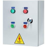 Ventilateur d'extraction de fumée domestique fini avec moteur 4KW 380V triphasé 220V et équipement de distribution d'énergie à commande électrique