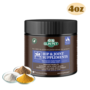 Pet Healthcare Powder for <strong>Dogs</strong> Cats <strong>Hip</strong> Joint Supplements Glucosamine Hydrochloride Chondroitin Sulfate Fast Absorption Non-GMO - Product Image 1